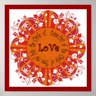 Póster Rumi Love Poster