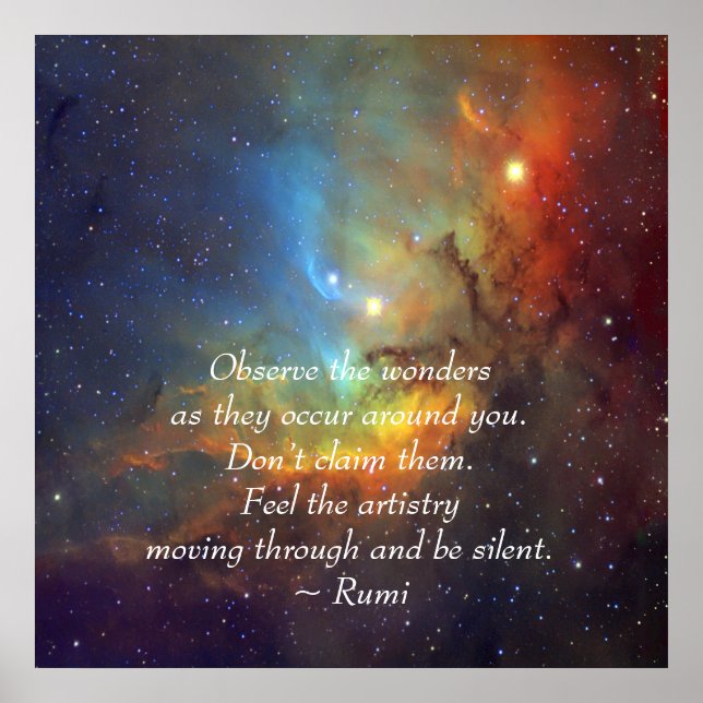 Póster Rumi The se pregunta (Frente)