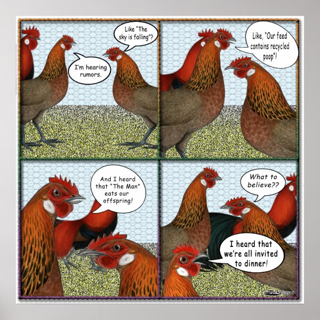 Póster Rumores (Frente)