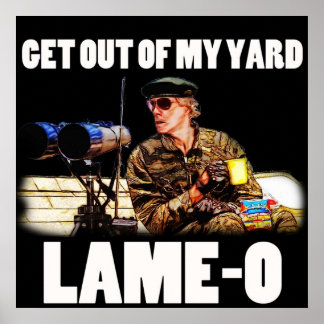 Póster Rumsfield los burbs