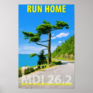 Póster Run Home - Undated