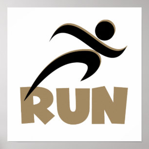 Póster RUN Tan