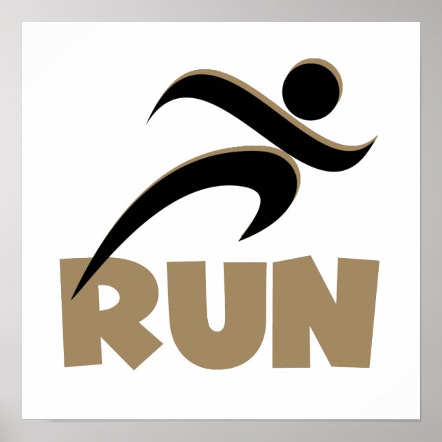 Póster RUN Tan (Frente)