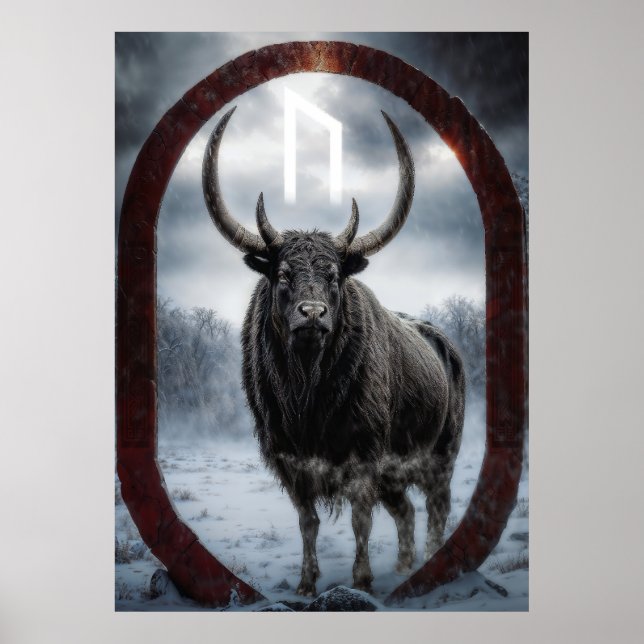 Póster Rune Uruz (Frente)