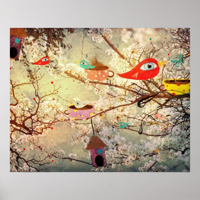 Póster Rupydetequila Sakura Dreams (Frente)