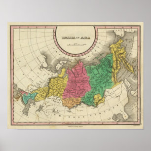 Póster Rusia En Asia 2
