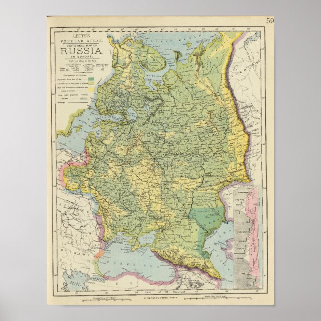 Póster Rusia en Europa 3 (Frente)