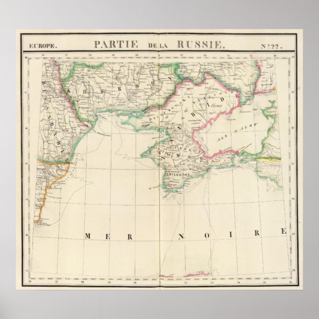 Póster Rusia, Europa 22 (Frente)