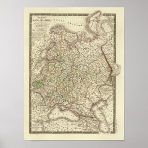 Póster Rusia europea, Polonia