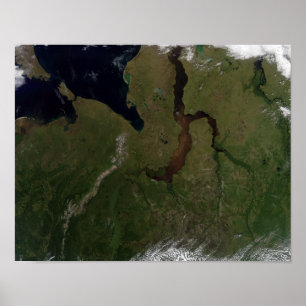 Póster Rusia norcentral
