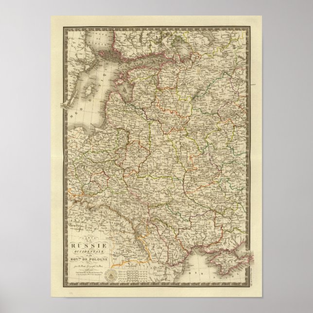 Póster Rusia occidental, Polonia (Frente)