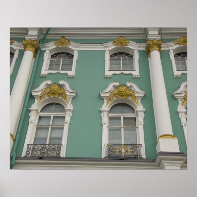 Póster Rusia, San Petersburgo, La ermita (alias 6 (Frente)