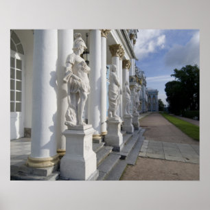 Póster Rusia, San Petersburgo, Palacio de Catalina (tambi