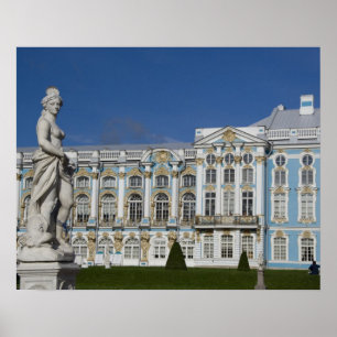 Póster Rusia, San Petersburgo, Palacio de Catalina (tambi