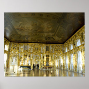 Póster Rusia, San Petersburgo, Palacio de Catalina (tambi