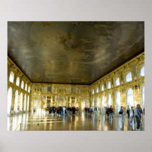 Póster Rusia, San Petersburgo, Palacio de Catalina (tambi