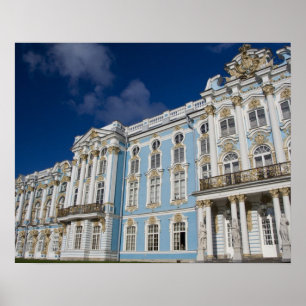 Póster Rusia, San Petersburgo, Palacio de Catalina (tambi