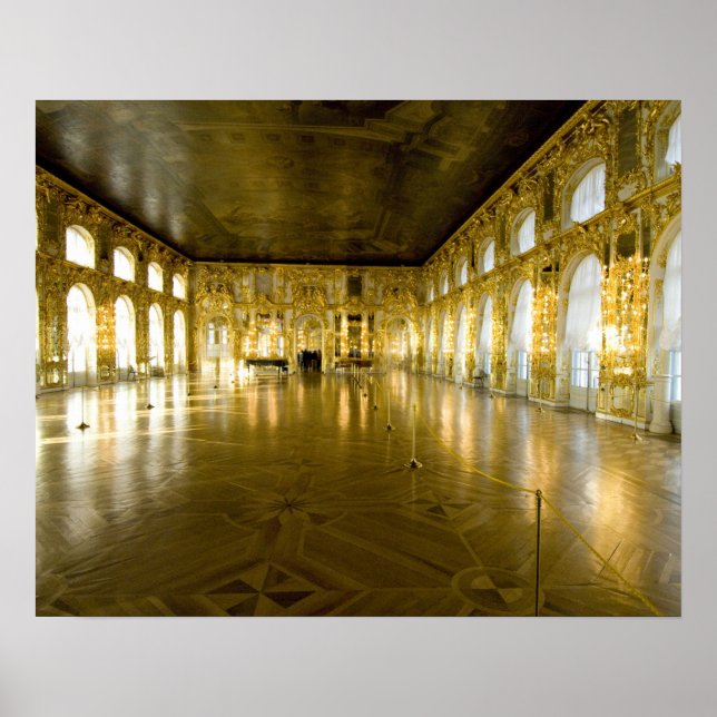 Póster Rusia, San Petersburgo, Palacio de Catherine (alia (Frente)