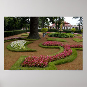 Póster Rusia, San Petersburgo, Palacio Peterhof también c