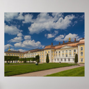 Póster Rusia, San Petersburgo, Peterhof, Gran Palacio