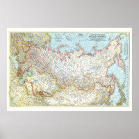 "Rusia (Unión Soviética): MAP detallado de 1944 ..