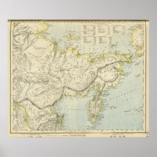 Póster Rusia y Siberia