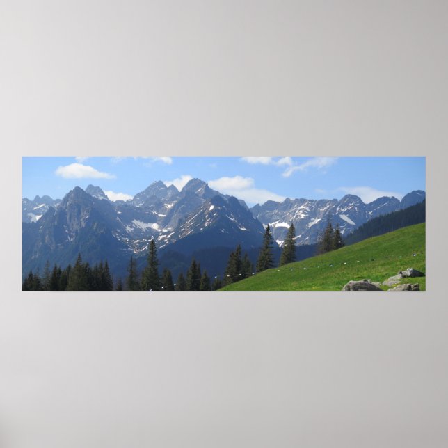 Póster Rusinowa meadow Tatras (Frente)