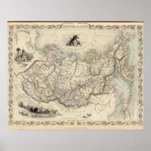 Póster Russia In Asia