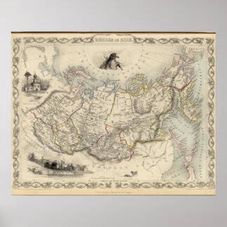 Póster Russia In Asia