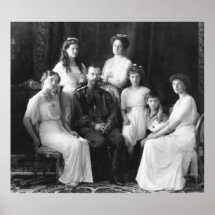 Póster Russian Imperial Family, House of Romanov (1913)
