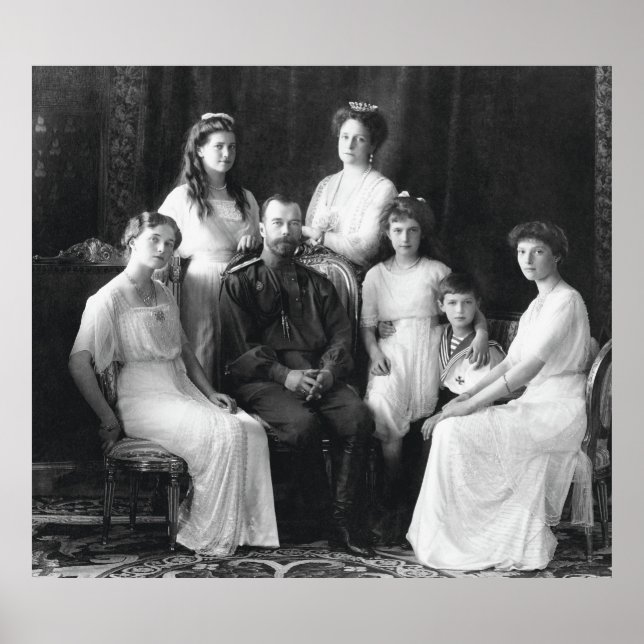 Póster Russian Imperial Family, House of Romanov (1913) (Frente)