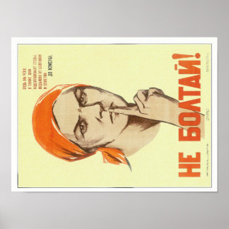 Póster Russian Soviet WWII poster