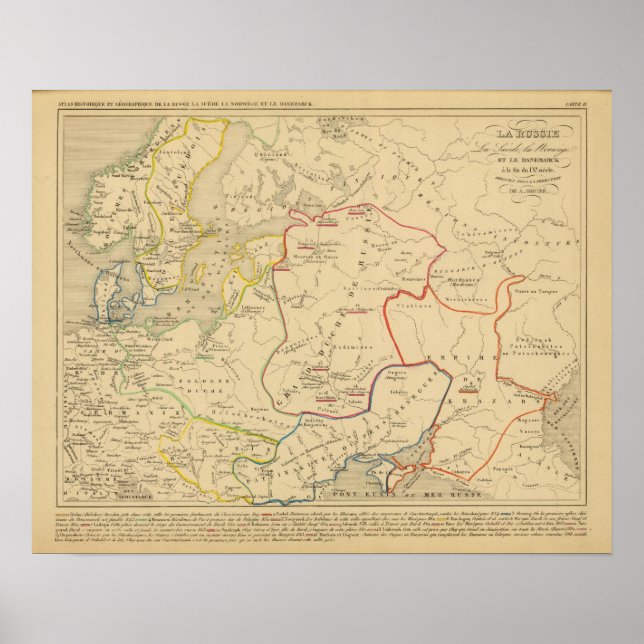 Póster Russie, Suede, Norwege 2 (Frente)