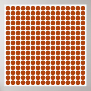 Póster Rust Safari Dot