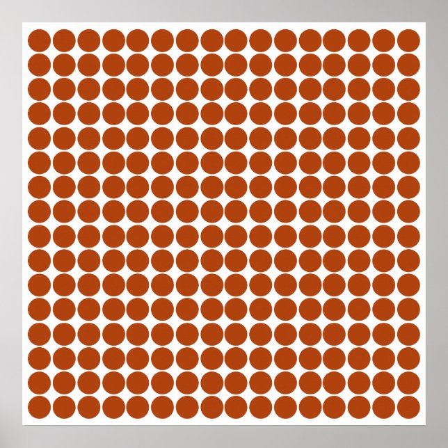 Póster Rust Safari Dot (Frente)