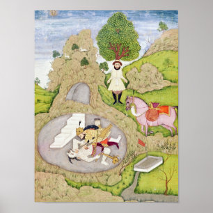 Póster Rustam killing the White Demon