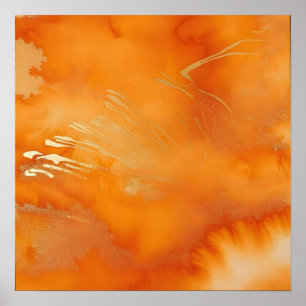 Póster Rustic Ember Drift