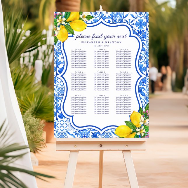 Póster Rustic Mediterranean Wedding with Lemons (Subido por el creador)