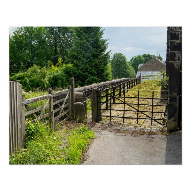 Póster Rustic Path, Mytholmroyd (Anverso)