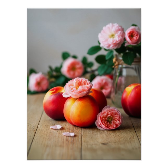 Póster Rustic Peach Beauty (Anverso)
