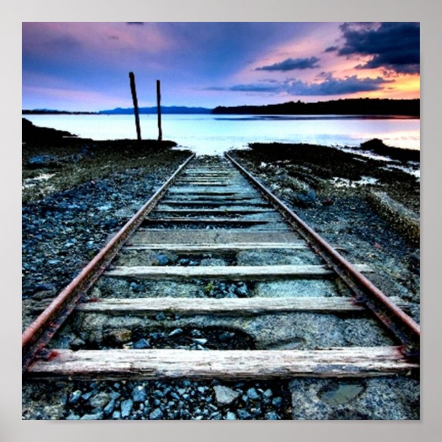 Póster Rustic Railroad (Frente)