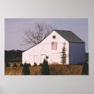 Póster Rústico Barn