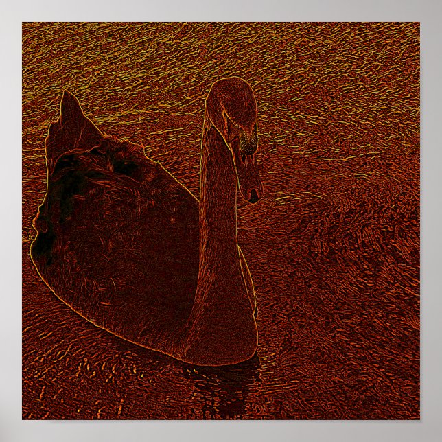 Póster Rusty Swan (Frente)