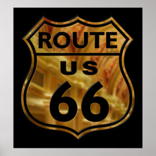 Póster Ruta 66