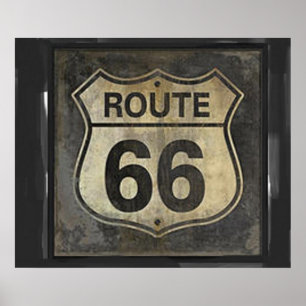 Póster Ruta 66