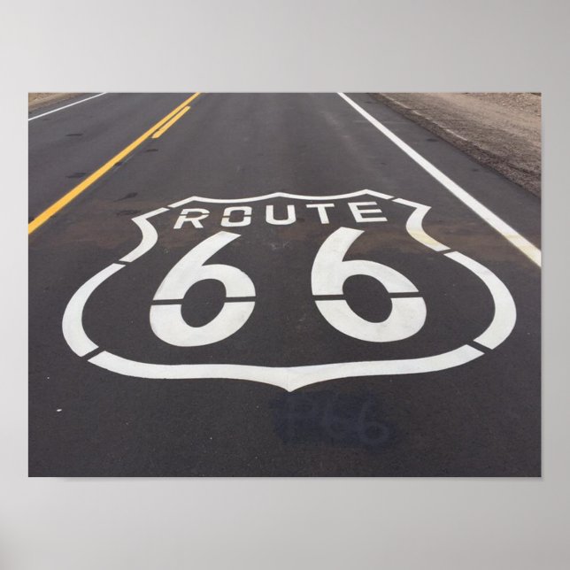 Póster Ruta 66 (Frente)