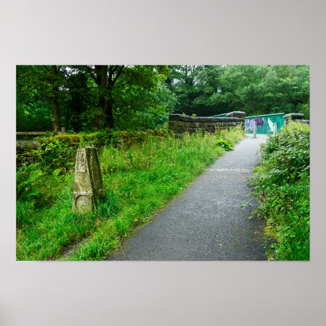 Póster Ruta 66 Cycleway, Brearley (Frente)