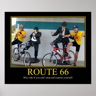 Póster Ruta 66: Hermanos de los azules