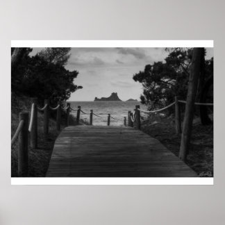 Póster Ruta a la isla de Goat