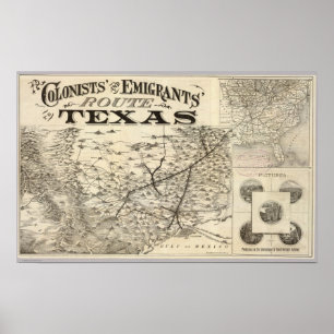 Póster Ruta a Tejas